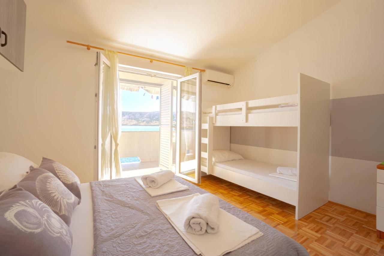 Ferienwohnung Galinec With Mountain And Seaview Metajna Exterior foto