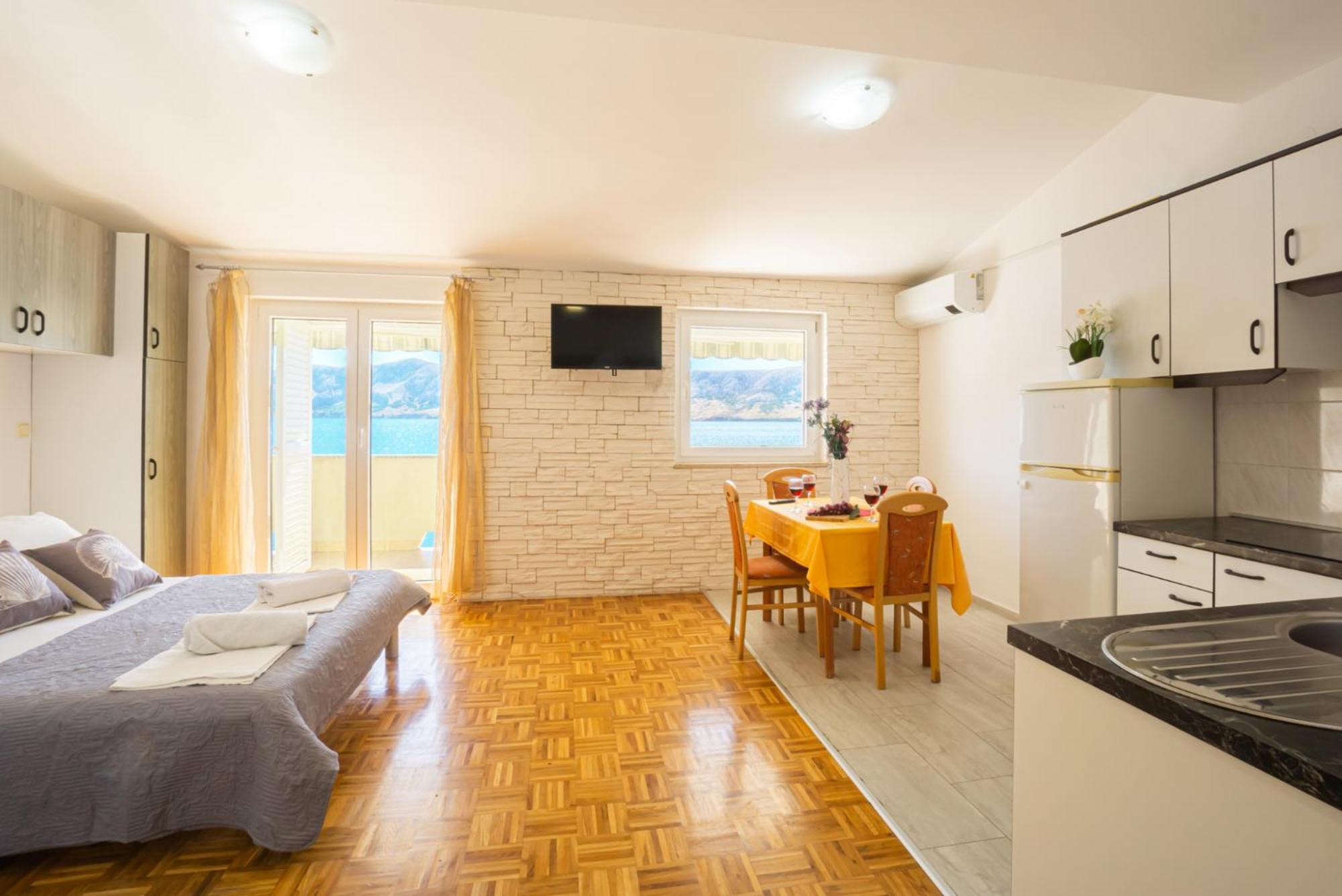 Ferienwohnung Galinec With Mountain And Seaview Metajna Zimmer foto
